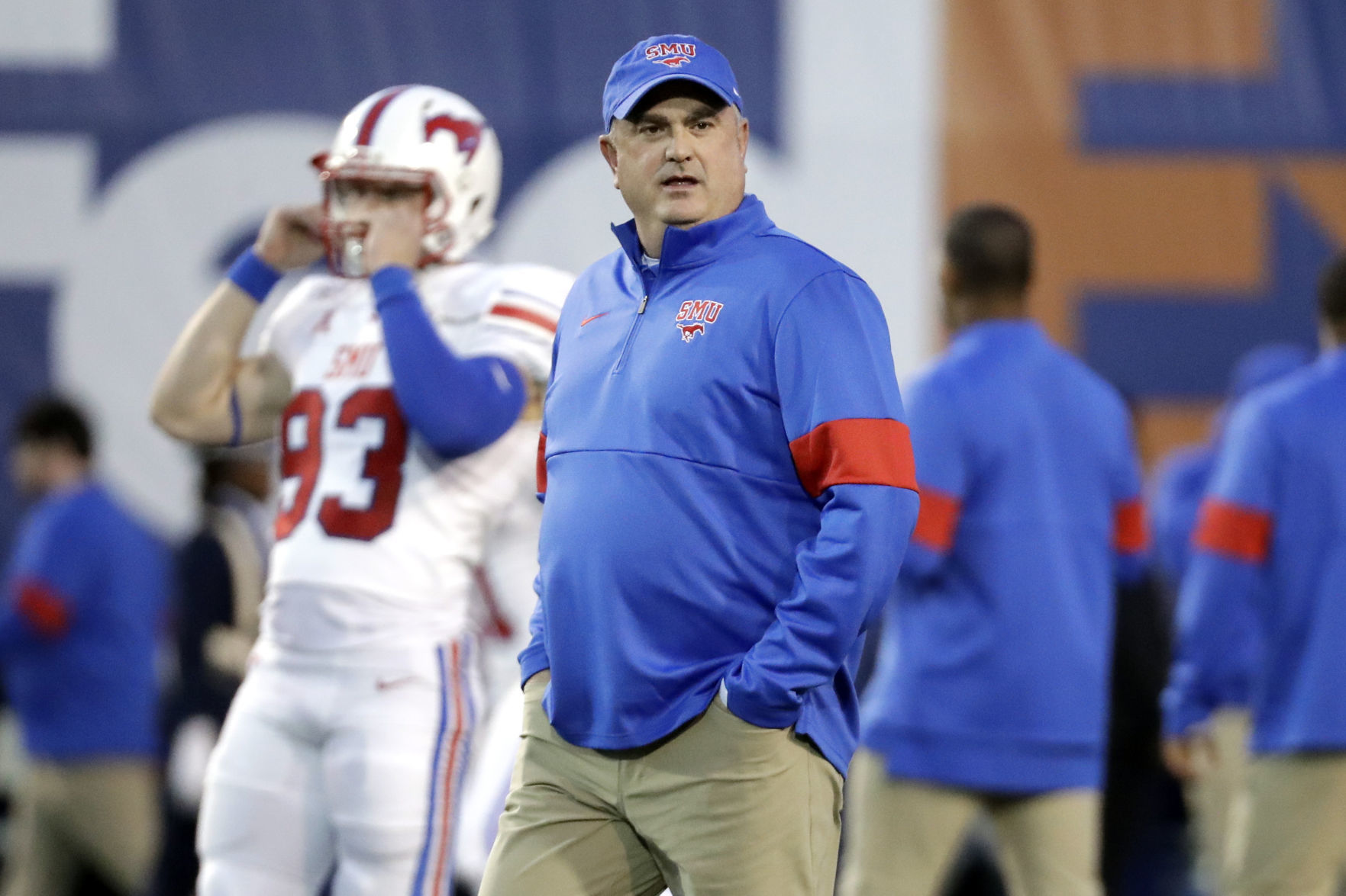 SMU head coach Sonny Dykes